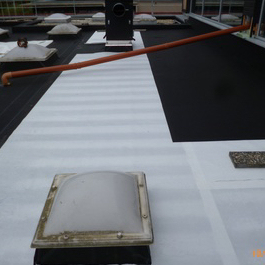 Sanierung Flachdach Sporthalle